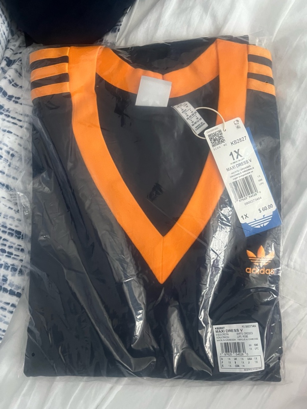 Adidas 3 stripes maxi dress NWT - Picture 2 of 5